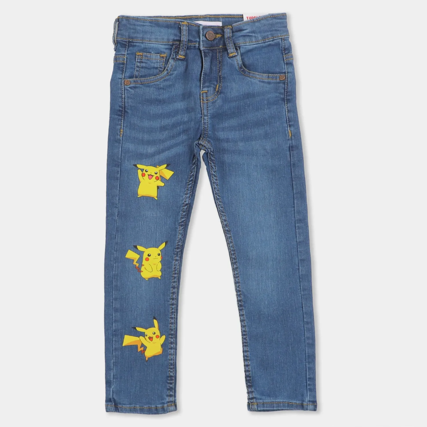 Boys Denim Pant - Mid Blue